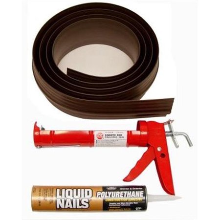 AUTO CARE PRODUCTS Auto Care Products 52010 Brown 10 ft. Tsunami Door Seal Kit 52010
